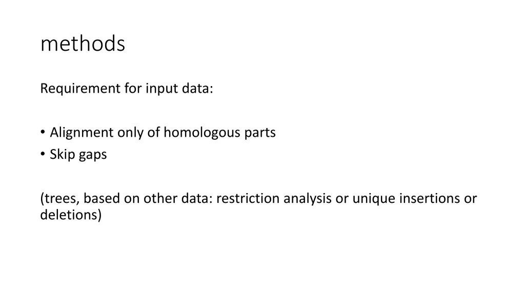 methods 1