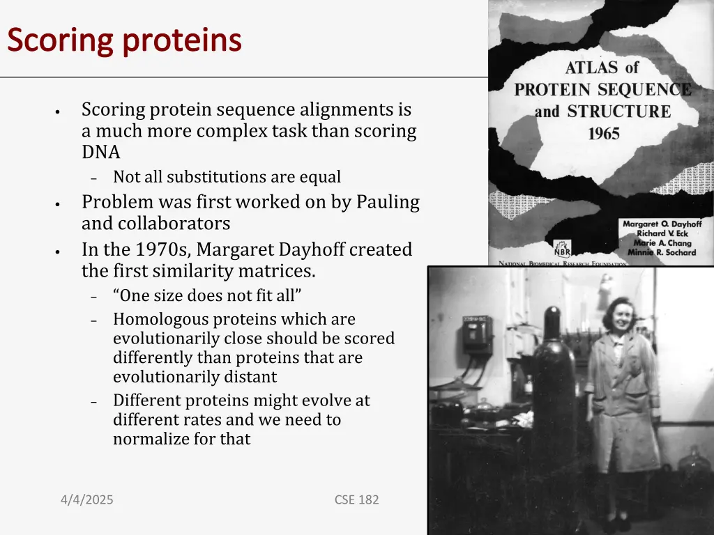 scoring proteins