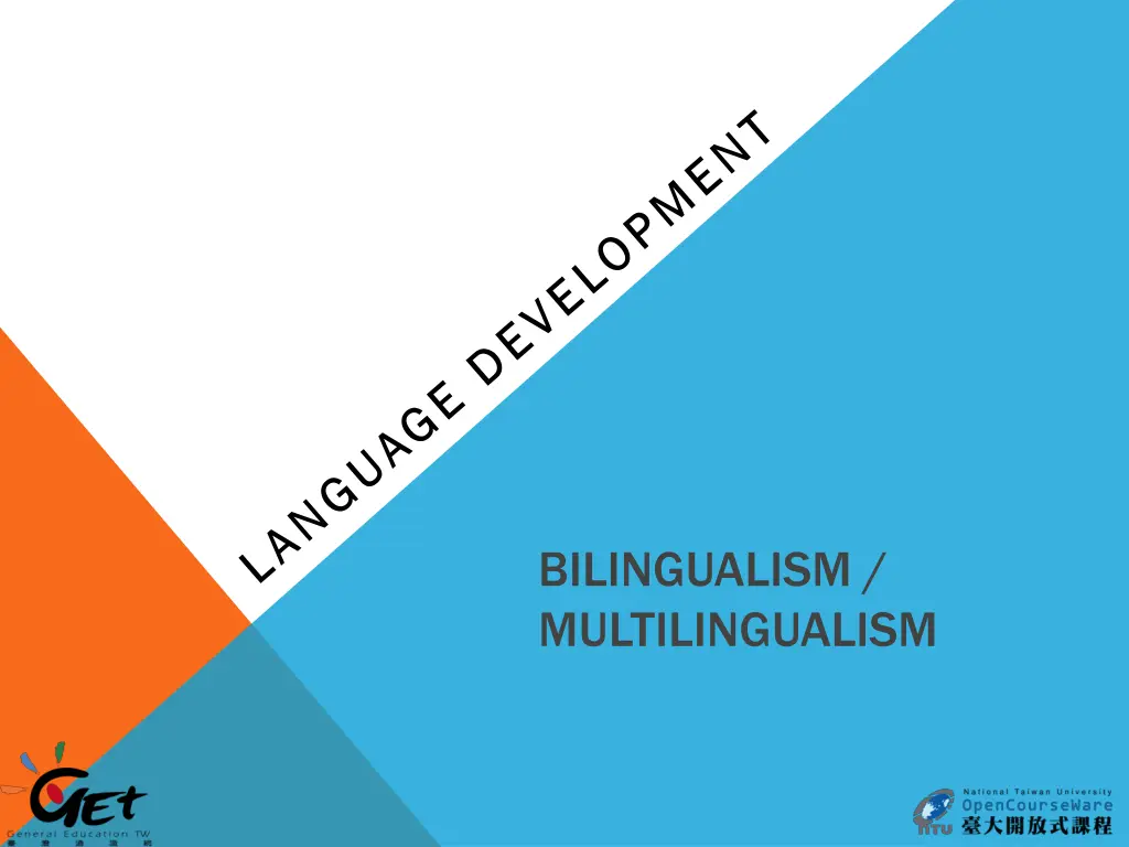 bilingualism multilingualism