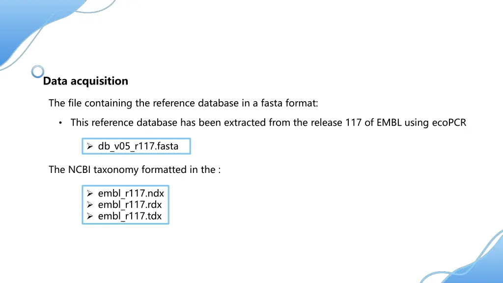 data acquisition