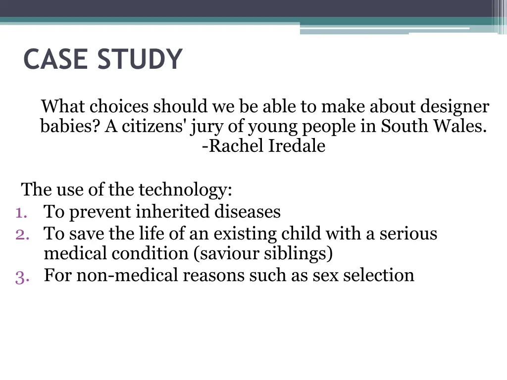 case study