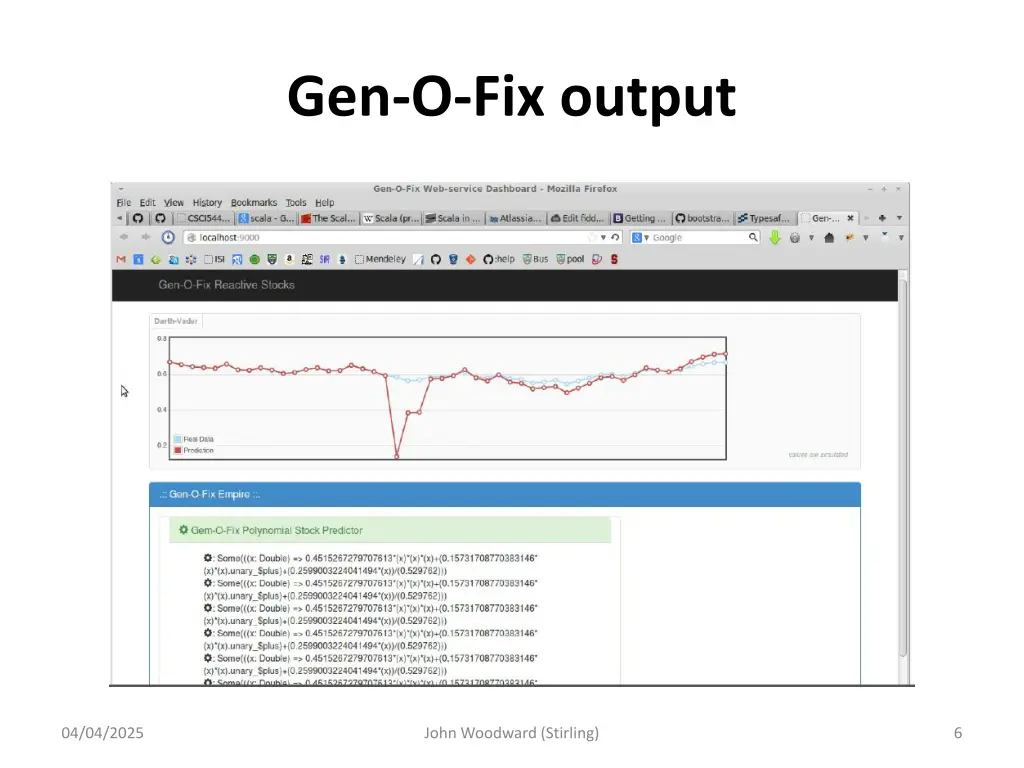 gen o fix output