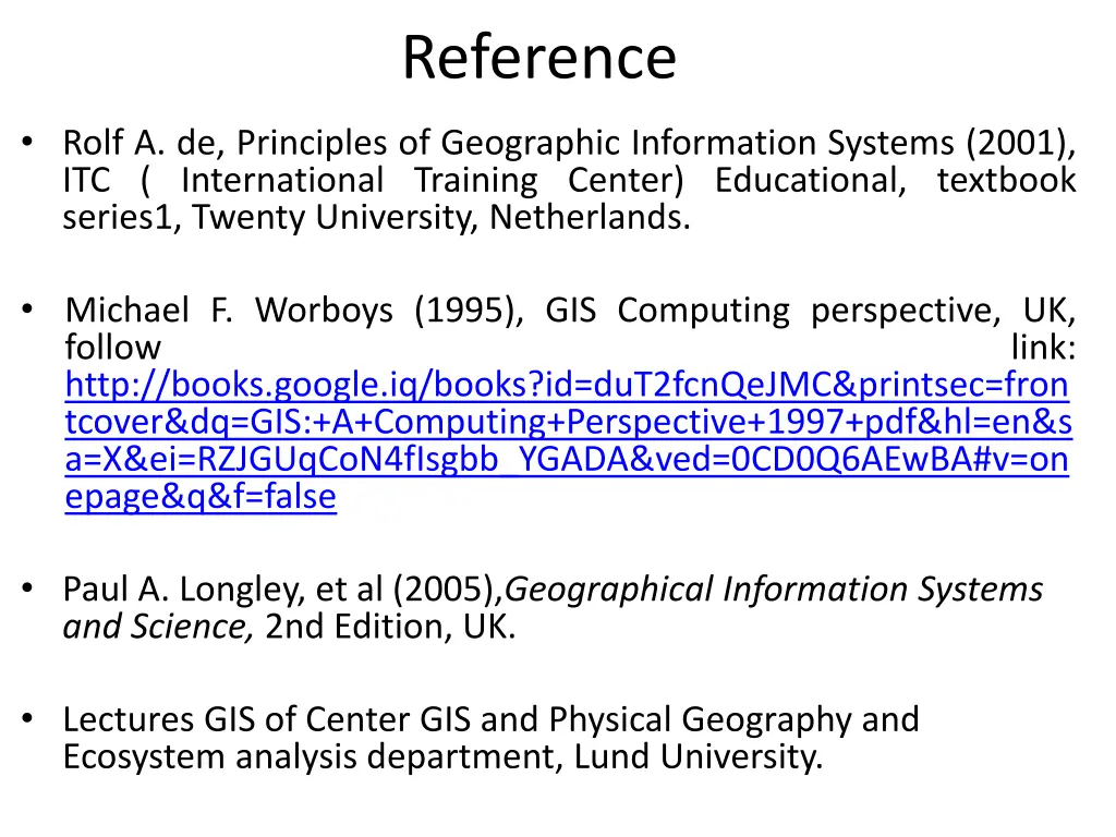 reference
