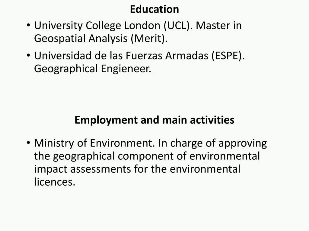 education