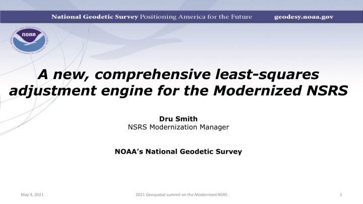 a new comprehensive least squares adjustment