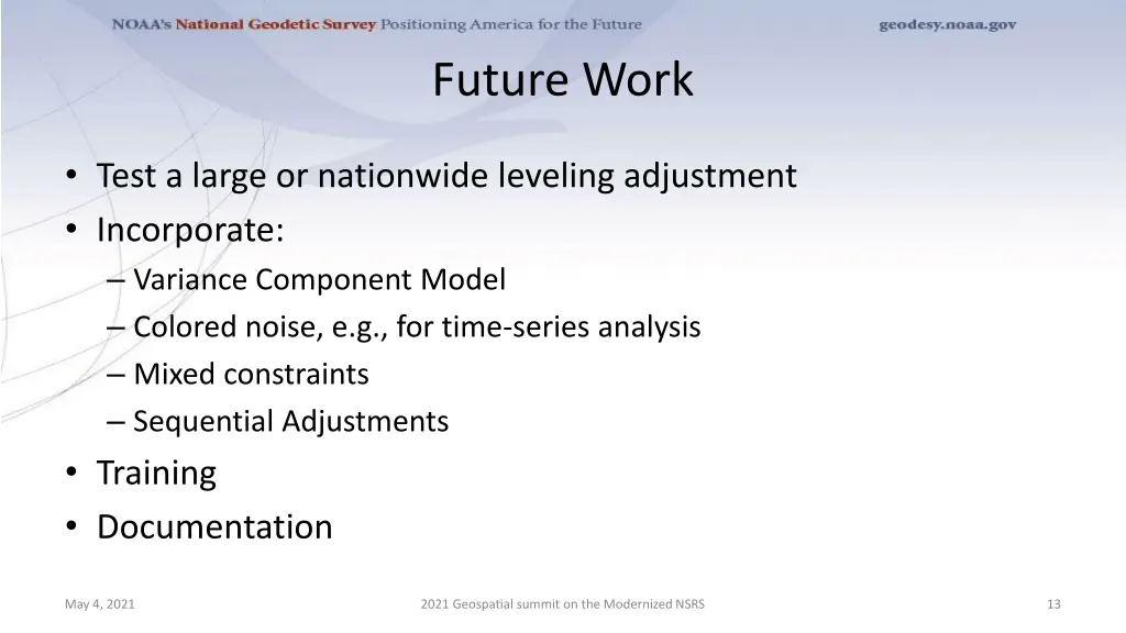 future work 1