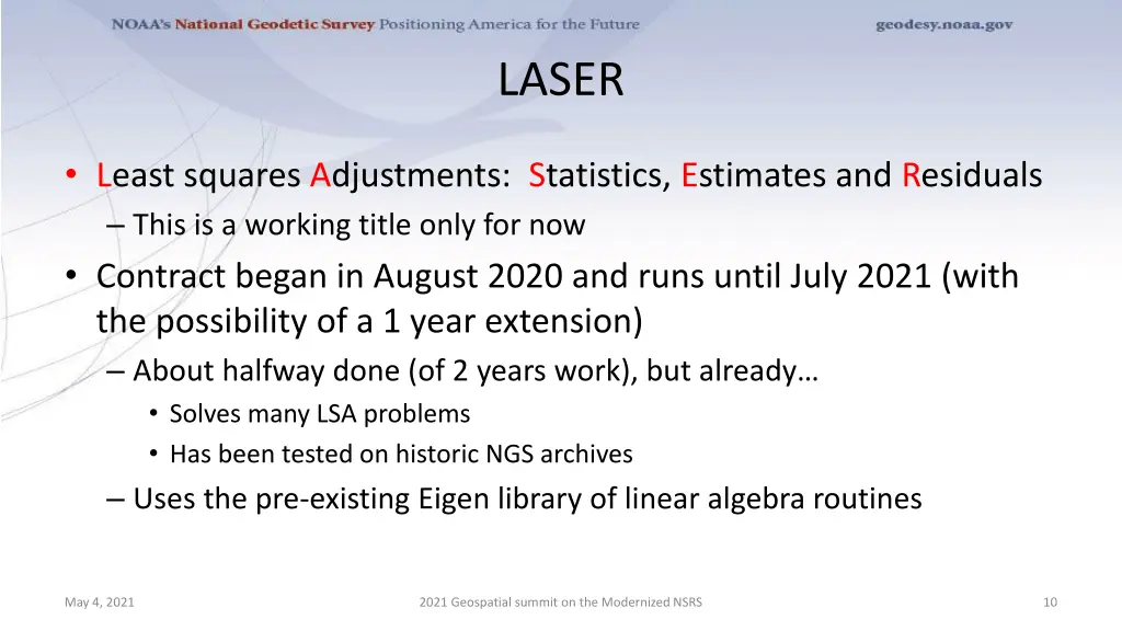 laser