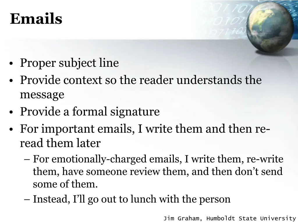emails