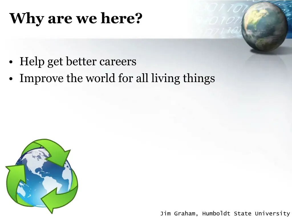 why are we here