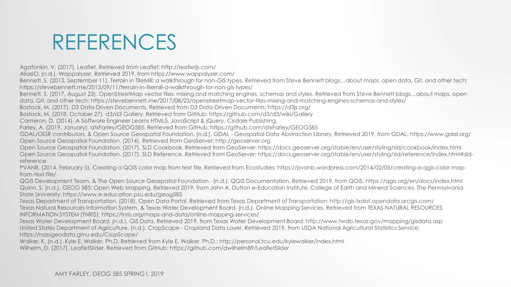 references
