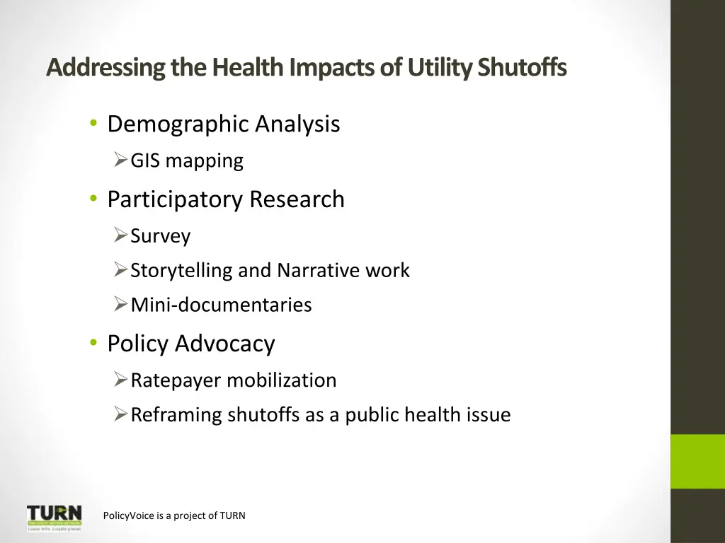 addressing the health impacts of utility shutoffs