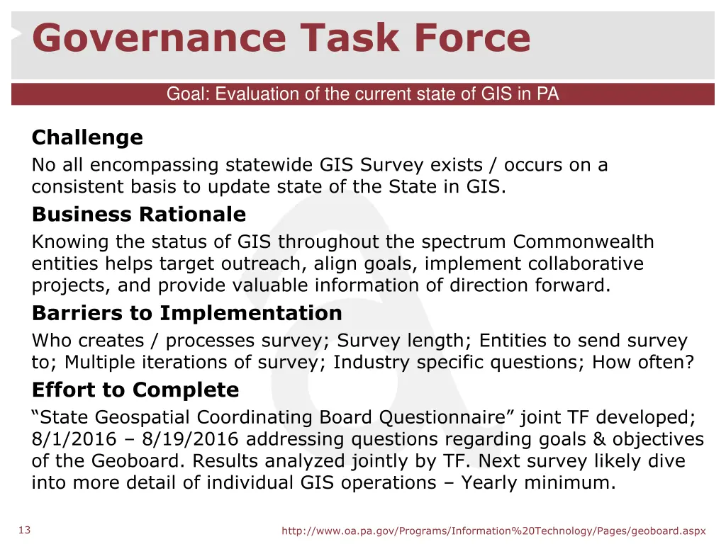 governance task force 2