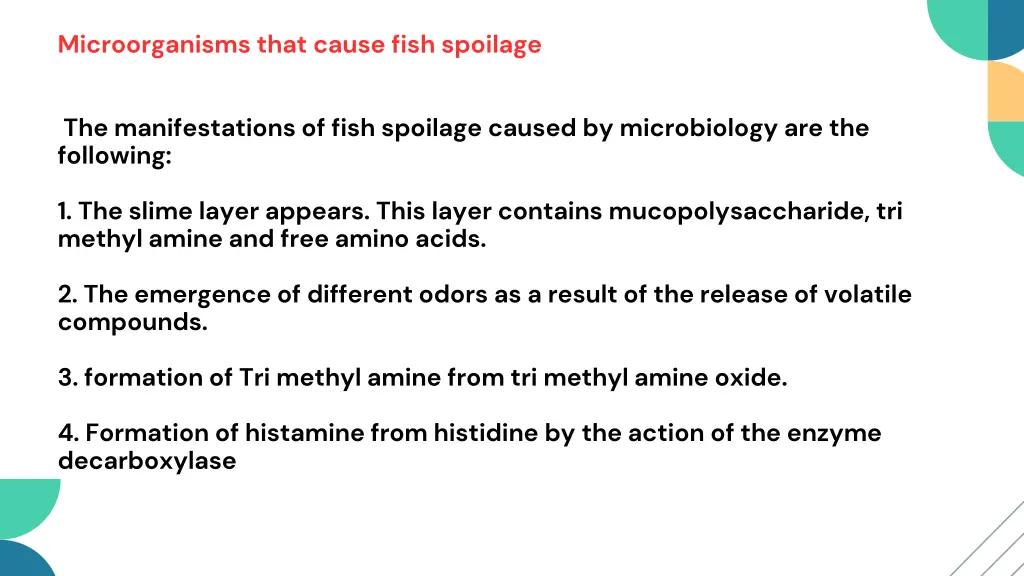 microorganisms that cause fish spoilage