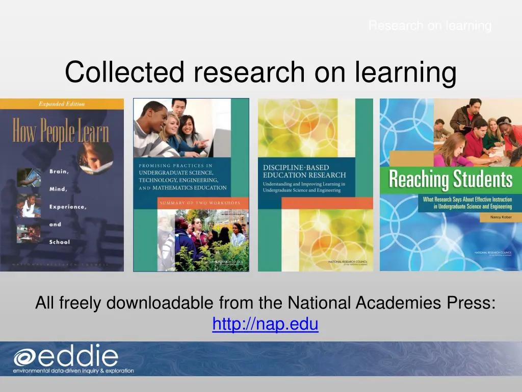 research on learning