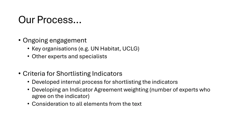 our process 2