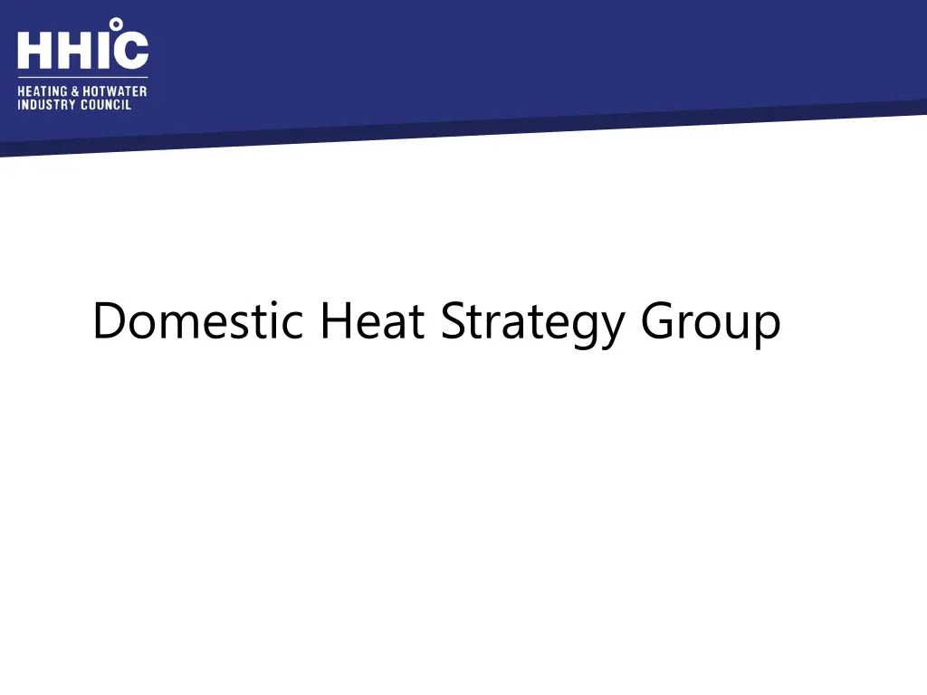 domestic heat strategy group