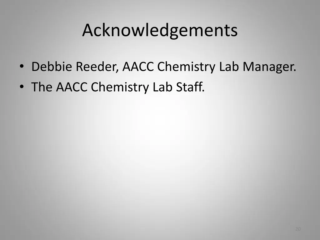 acknowledgements