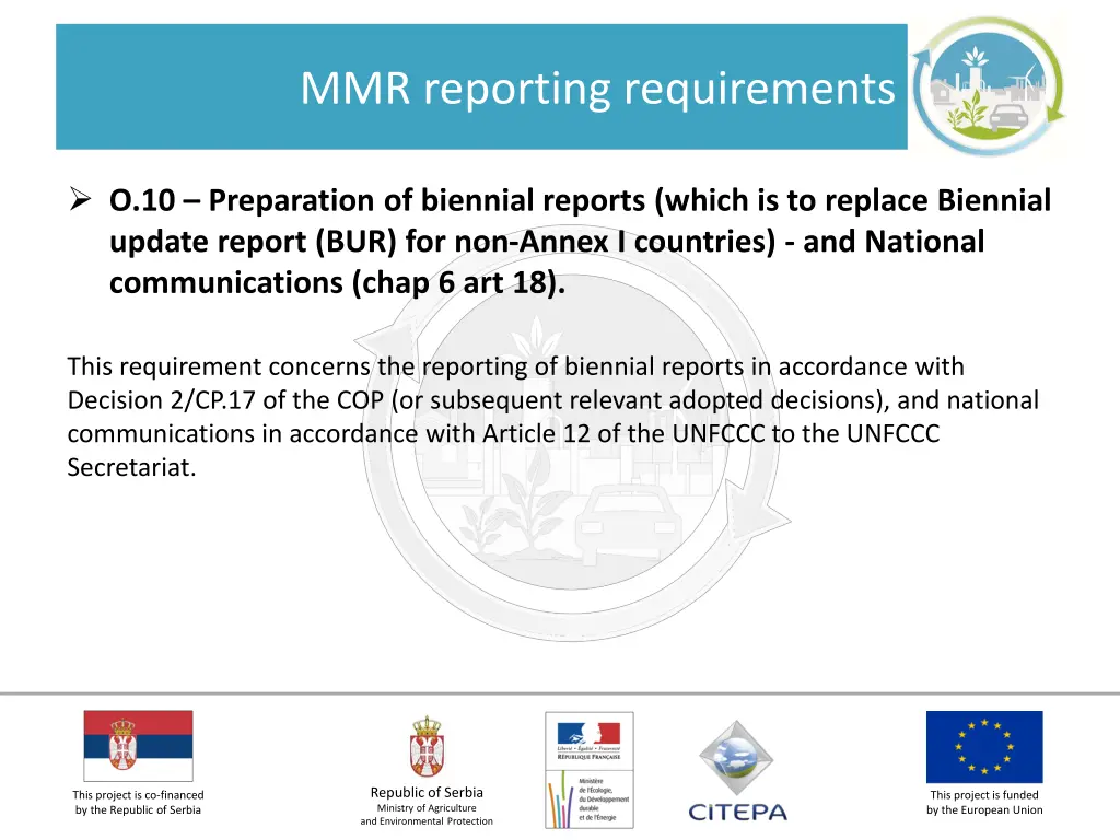 mmr reporting requirements 9