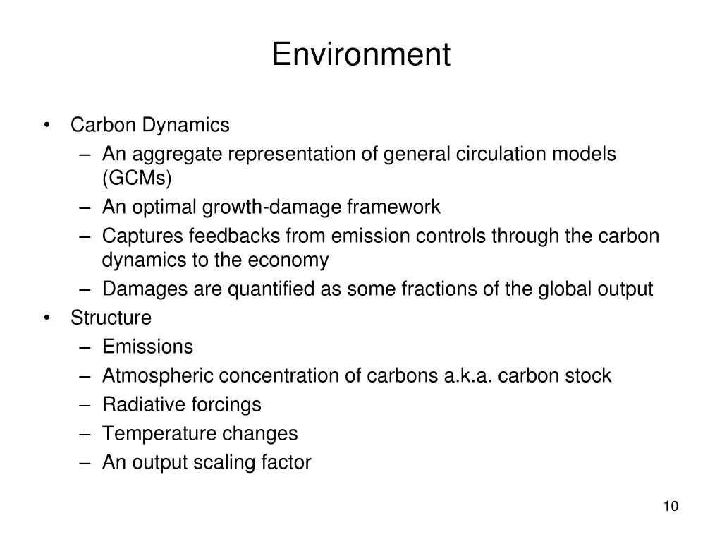 environment
