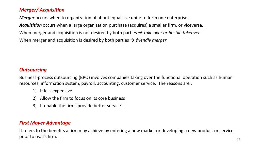 merger acquisition