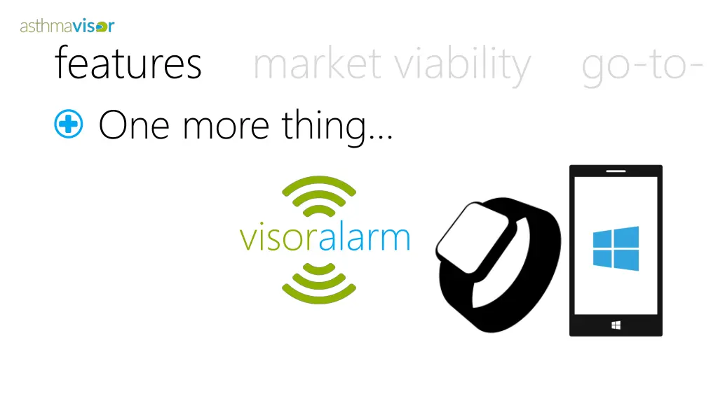 features market viability go to one more thing
