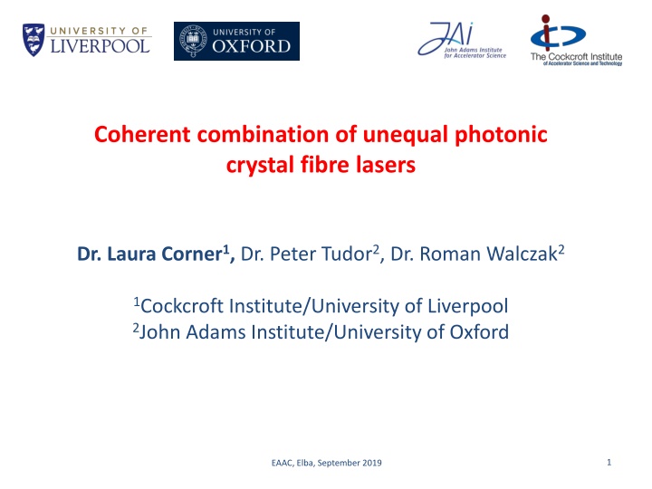 coherent combination of unequal photonic crystal