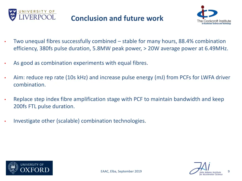 conclusion and future work