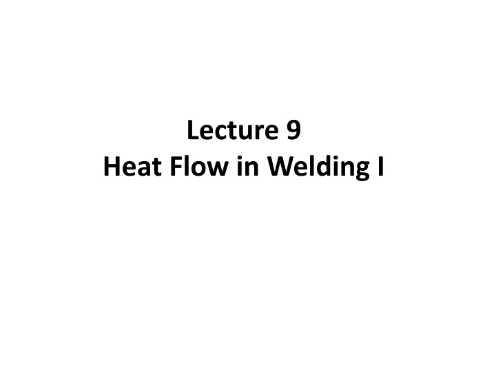 lecture 9