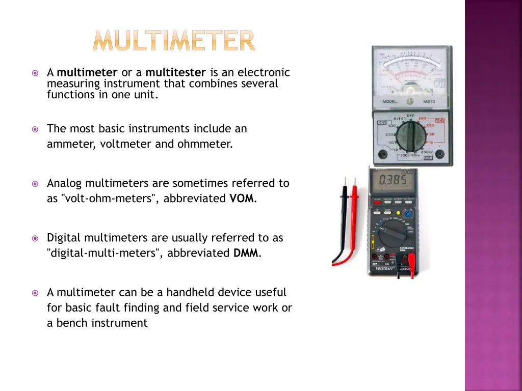 multimeter