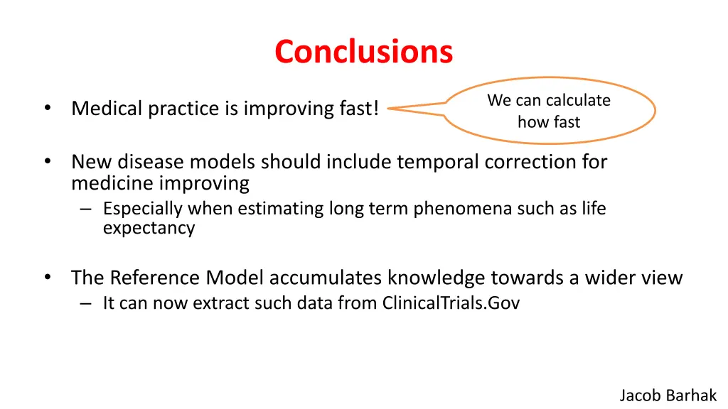 conclusions