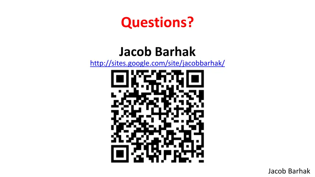questions