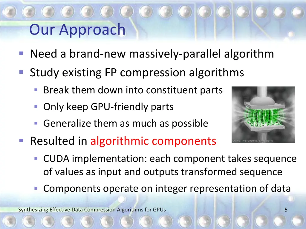 our approach