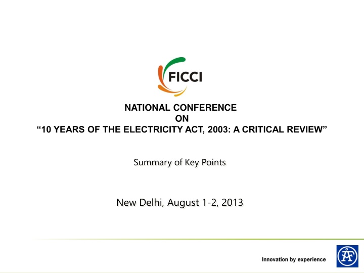 national conference on