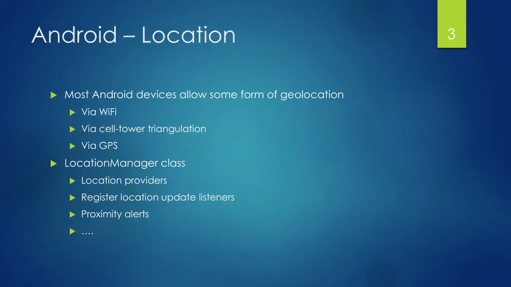 android location
