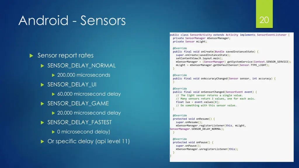 android sensors 7