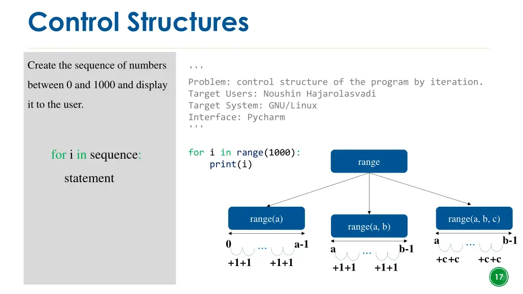 control structures 2