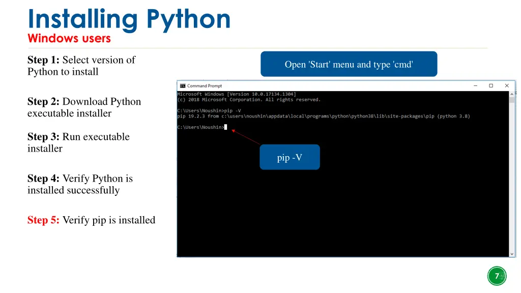 installing python windows users 4