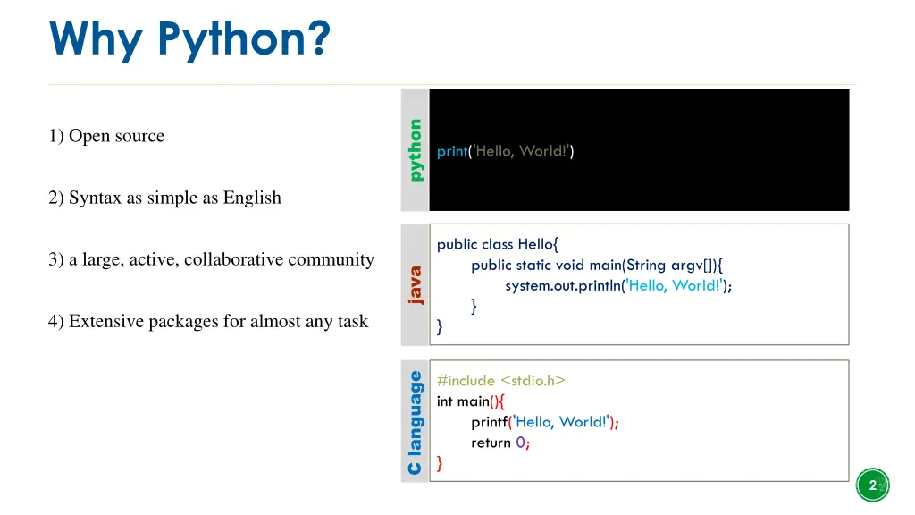 why python
