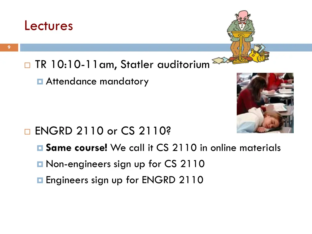 lectures