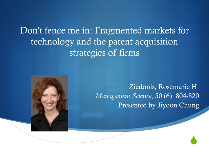 don t fence me in fragmented markets