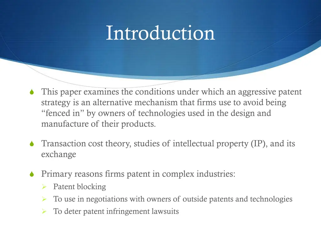 introduction