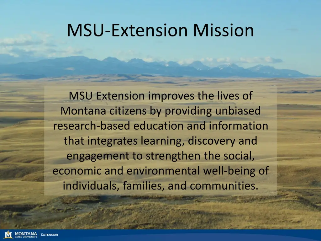 msu extension mission