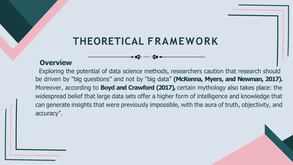 theoretical framework 1