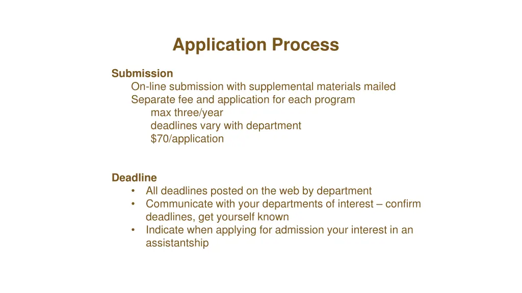 application process 1