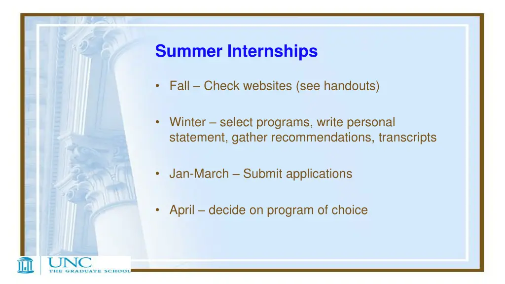 summer internships 1