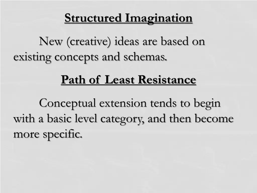 structured imagination 1