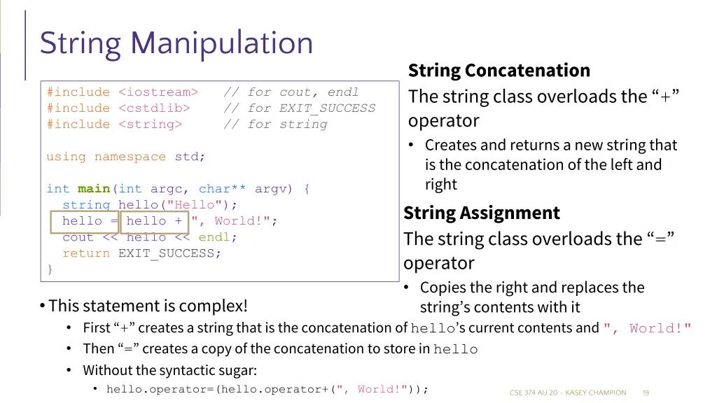 string manipulation