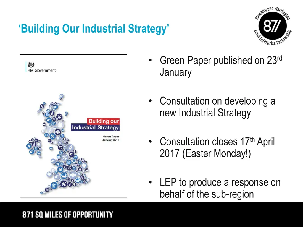 building our industrial strategy 1