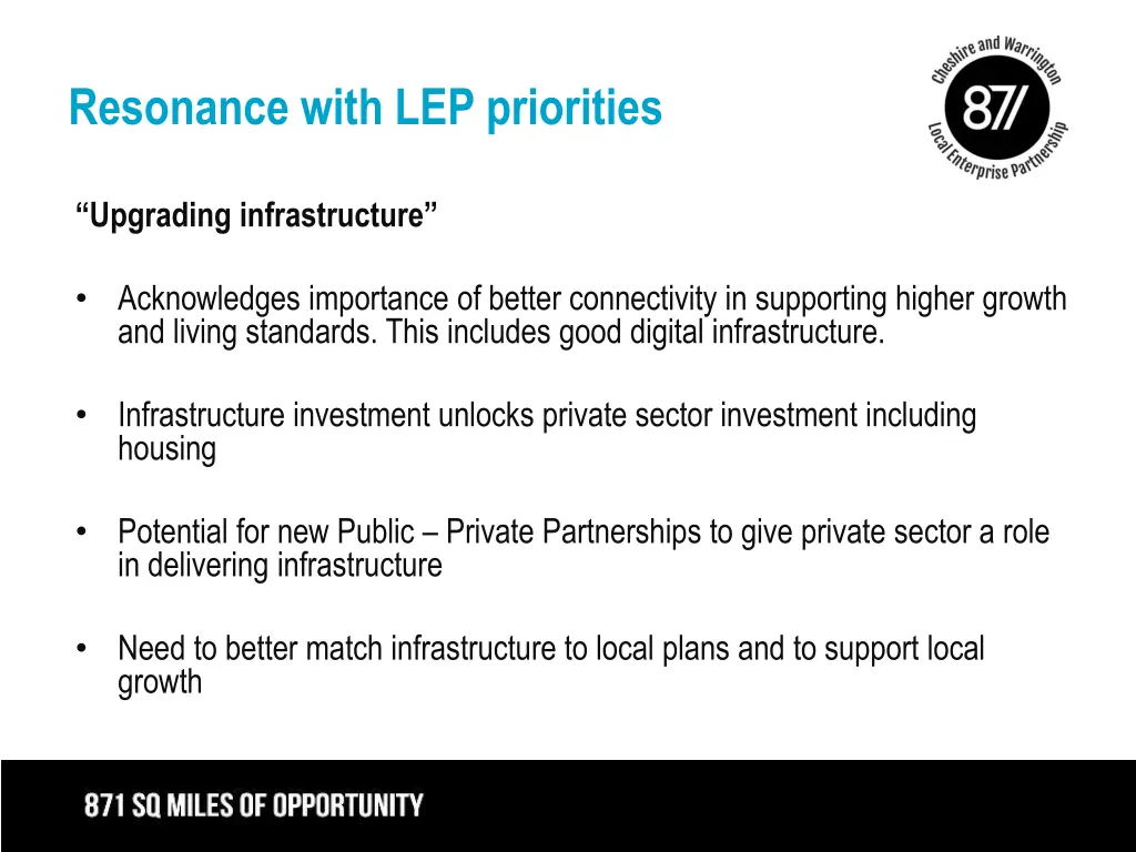 resonance with lep priorities 2