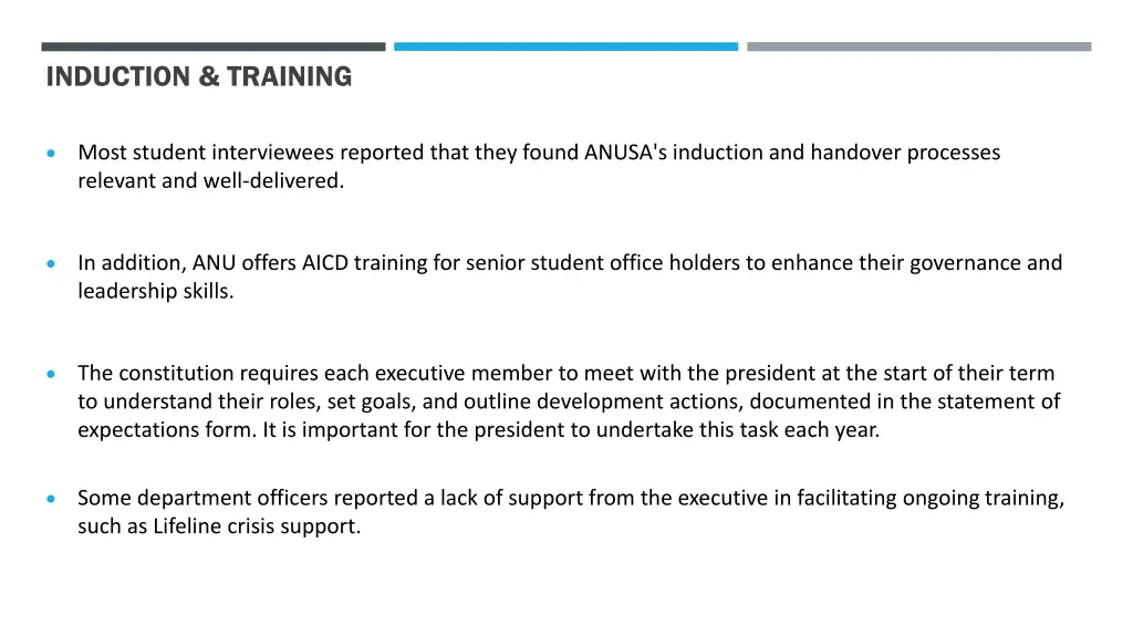 induction training